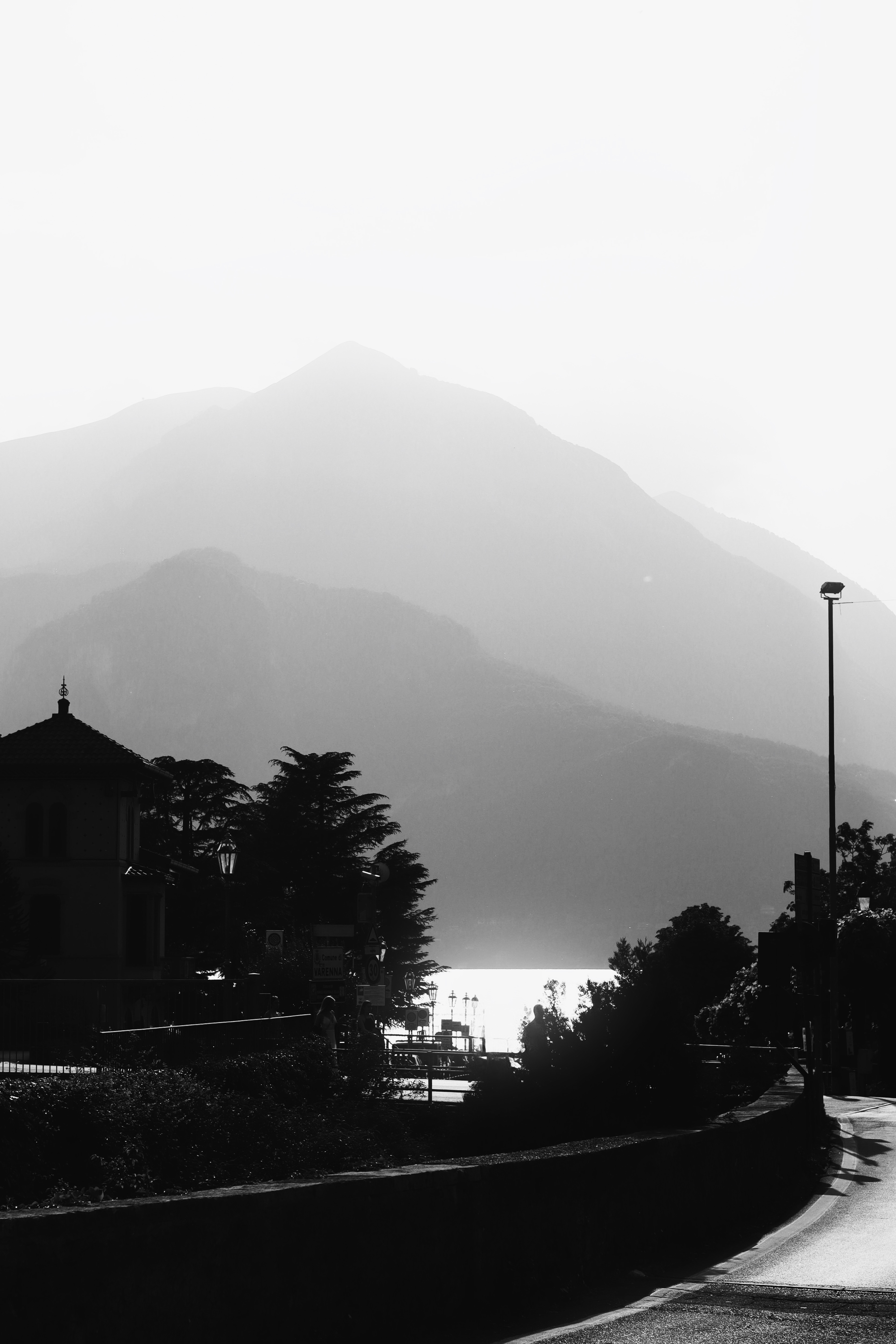 Arquitetura à beira do Lago di Como